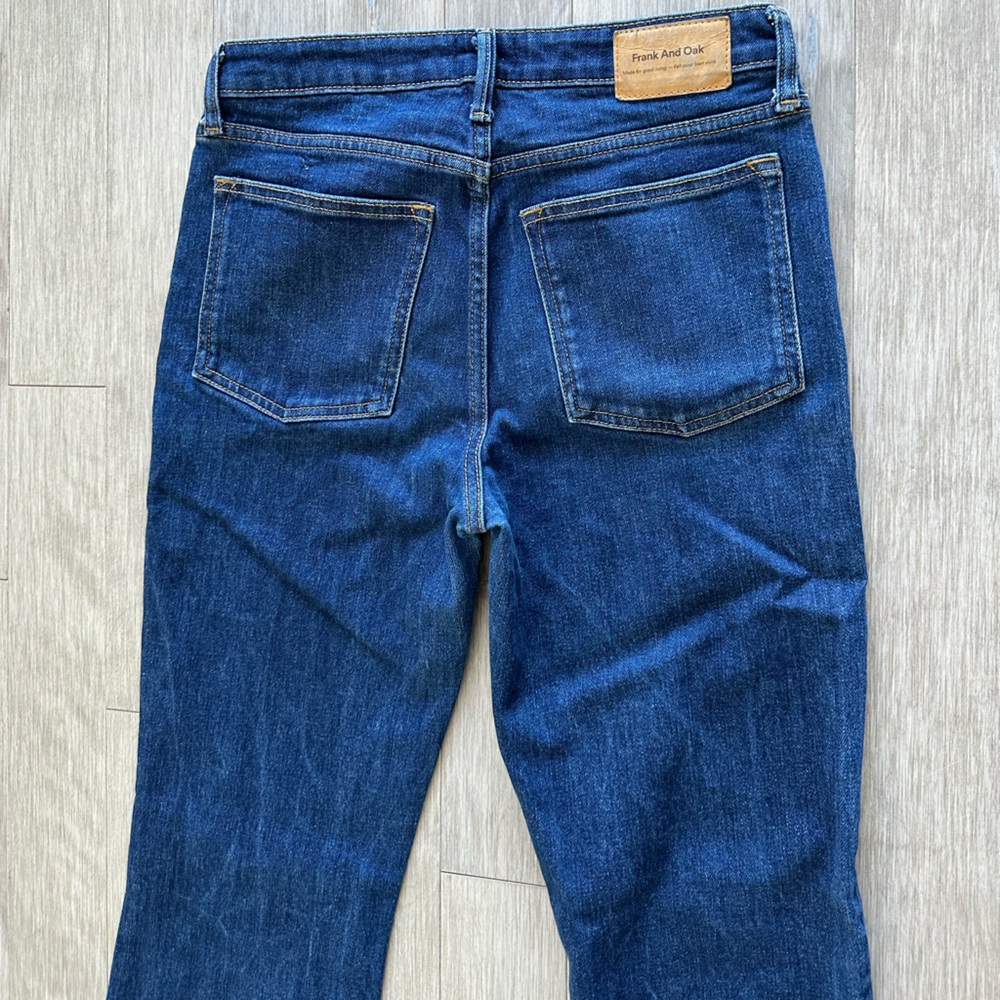 Frank & Oak‎ Joan Evase Boot Cut Jeans 28 - Picture 3 of 10